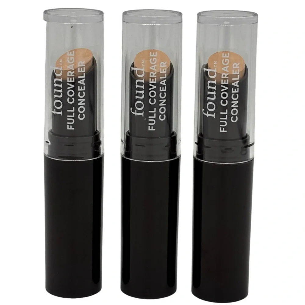 New Found Full Coverage Concealer - Shade 330 ( Light/Medium) -Bundle of 3